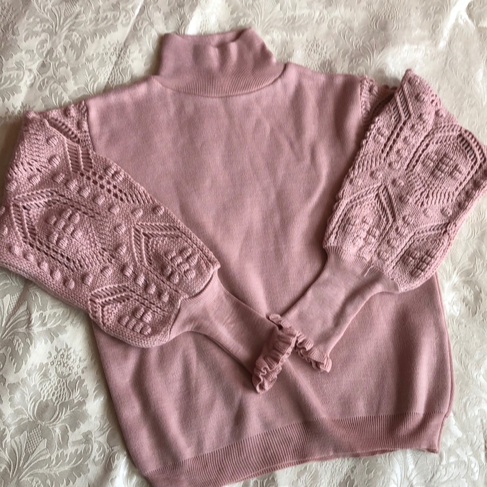 Stunning Mock Turtleneck NWOT
